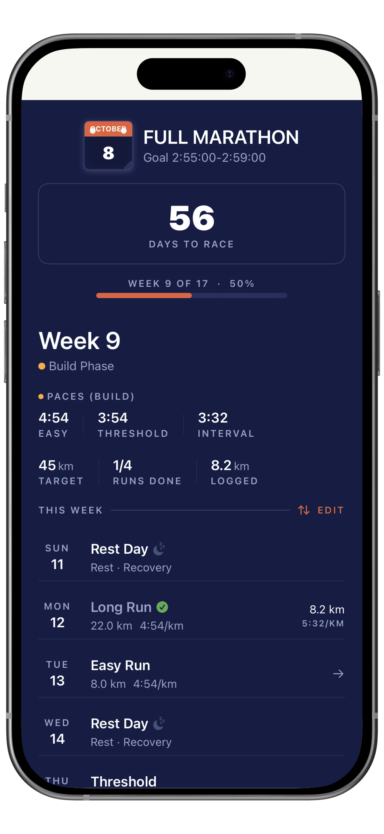 Taipei Marathon inspired theme screenshot